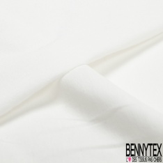 Jersey coton uni blanc optique grande laize