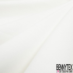 Jersey coton uni blanc optique grande laize