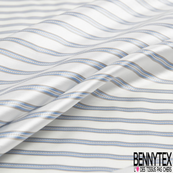 Doublure bemberg viscose acétate noir profond
