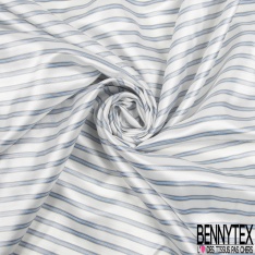 Doublure bemberg viscose acétate noir profond
