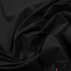 Velours Lisse Ras de Coton Elasthanne uni Or de Miel
