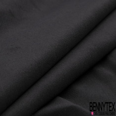 Velours Lisse Ras de Coton Elasthanne uni Or de Miel