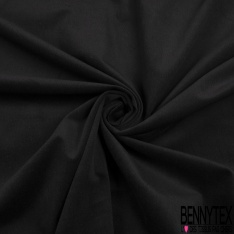 Velours Lisse Ras de Coton Elasthanne uni Or de Miel