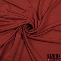 Maille technique polyamide viscose rayure horiozontale ton sur ton écru