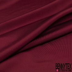 Maille technique polyamide viscose uni rouille