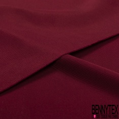 Maille technique polyamide viscose uni rouille