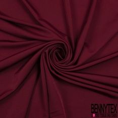 Maille technique polyamide viscose uni rouille