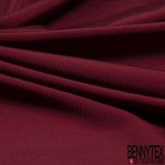 Maille technique polyamide viscose uni rouille