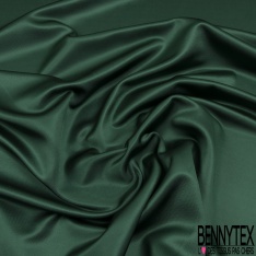 Maille technique épaisse polyamide viscose uni sapin