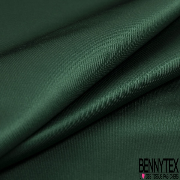 Maille technique épaisse polyamide viscose uni sapin