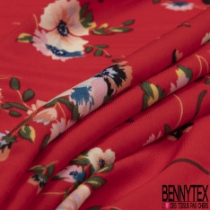 Microfibre imprimé aftricain esprit wax multicolore