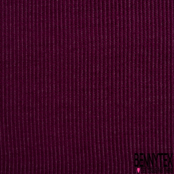 Maille fine jersey tricot touché cachemire uni orchidée