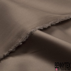 Doublure bemberg satinée acétate viscose gris taupe givré