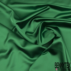 Caddy satiné poylester élasthanne uni vert Brésil