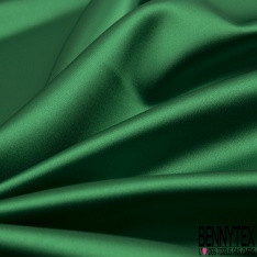 Caddy satiné poylester élasthanne uni vert Brésil