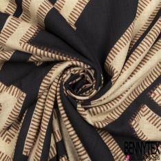 Lin viscose fin blanc discret