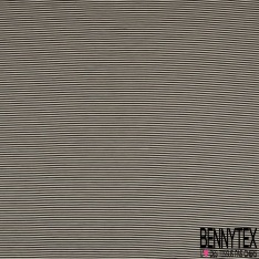 Gabardine Viscose Sergé Elasthanne unie Limousine