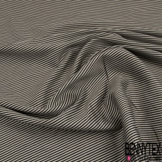 Gabardine Viscose Sergé Elasthanne unie Limousine