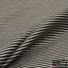 Gabardine Viscose Sergé Elasthanne unie Limousine