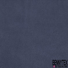 Jersey suedine polyester uni camel