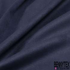 Jersey suedine polyester uni camel