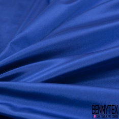 Taffetas polyester uni petit ottoman uni bleu électrique