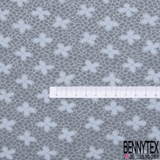 Polyamide élasthanne lingerie motif losange fantaisie gaufré pois lurex or ton sur ton mandarine