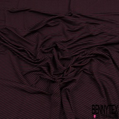 Jersey polyester laqué imprimé peau de serpent ton marron fond blanc