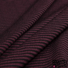 Jersey polyester laqué imprimé peau de serpent ton marron fond blanc