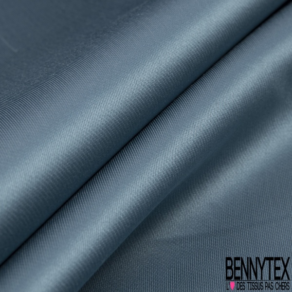 Satin duchesse souple soie acétate uni blanc cassé