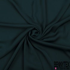 Satinette polyester froissée uni perle d'argent