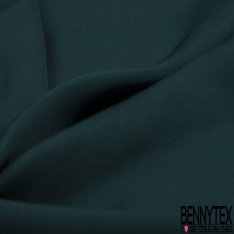 Satinette polyester froissée uni perle d'argent