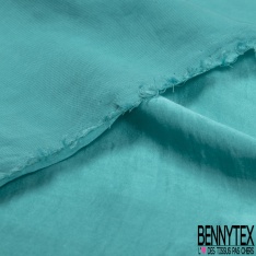 Satinette polyester froissée uni céramique