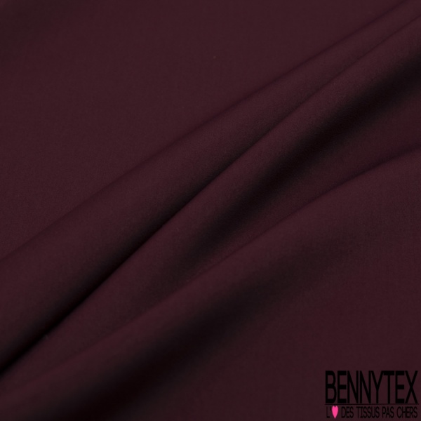 Satinette polyester uni orchidée