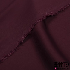 Satinette polyester uni orchidée