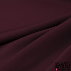 Satinette polyester uni orchidée
