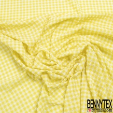 Polyamide élasthanne lingerie fin motif grand chevron ton sur ton olive brûlé