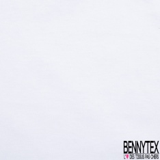 Jersey coton modal élasthanne fin uni rose crème