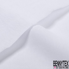 Jersey coton modal élasthanne fin uni rose crème