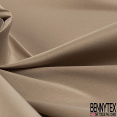 Taffetas polyester fin uni rosé du matin