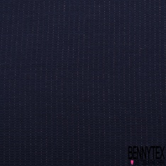 Milano jacquard coton motif rayure fantaisie horizontale cellier vieux rose bleu impérial