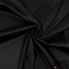 Satin de soie polyamide élasthanne atlantique foncé