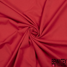 Jersey coton fin uni cayenne grande laize