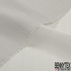 Mousseline de soie georgette uni noir profond