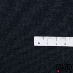 Coupon 3m stretch viscose élasthanne tailleur pantalon double face noir plumetis souris dos souris