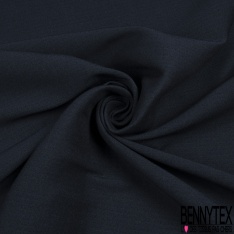 Coupon 3m stretch viscose élasthanne tailleur pantalon double face noir plumetis souris dos souris