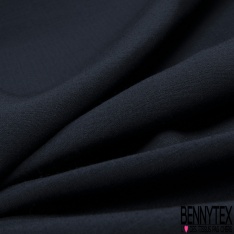 Coupon 3m stretch viscose élasthanne tailleur pantalon double face noir plumetis souris dos souris