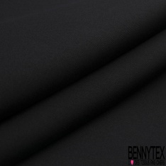 Gabardine sergé polyester laine uni rose murmure