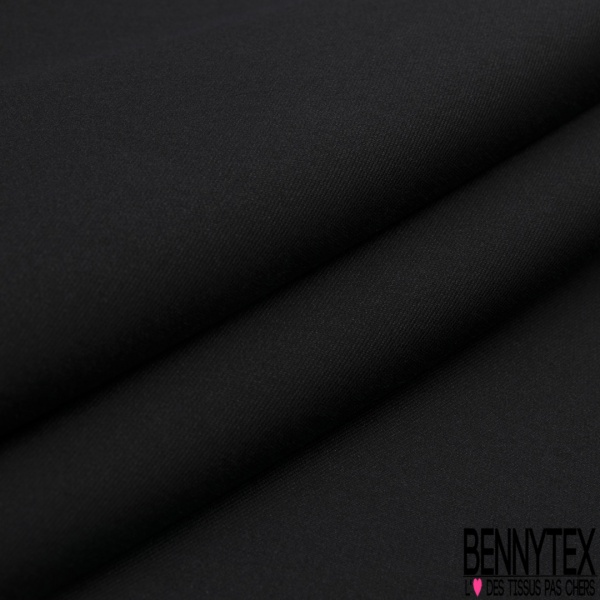 Gabardine sergé polyester laine uni rose murmure