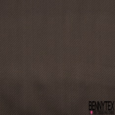 Twill viscose soie lourd satinée uni rocher
